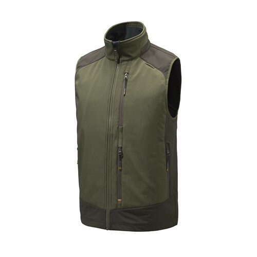 Beretta Men’s Butte Softshell Hunting Vest - Lightweight  Moss & Brownbark #gu804t211407v7 [size 2xl]