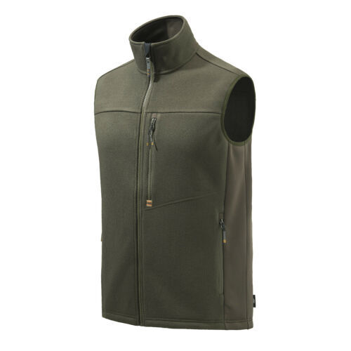 Beretta Mens B-active Evo Vest - Green Moss Ykk Zipper Breathable Quick Drying #p3551-t1620-07aa [size Xl]