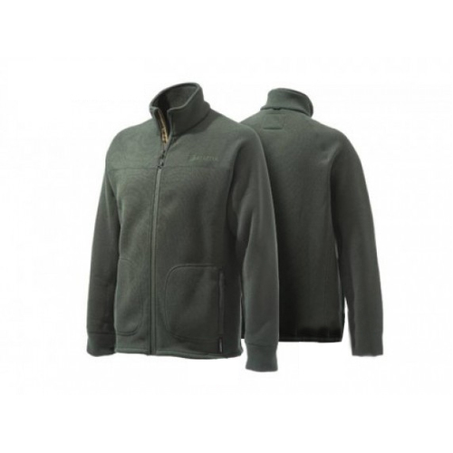 Beretta Men's Hunting Long Fleece Polartec B-active Sweater - Green Lightweight Breathable #p3371-t1620-0706 [size S]