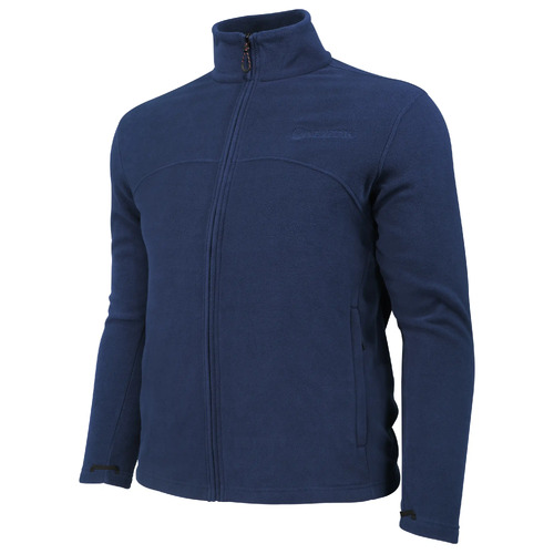 Null Men’s Full Zip Fleece Hunting  Jacket - Navy Lightweight Breathable #p3421-t143-0539 [size Xl]