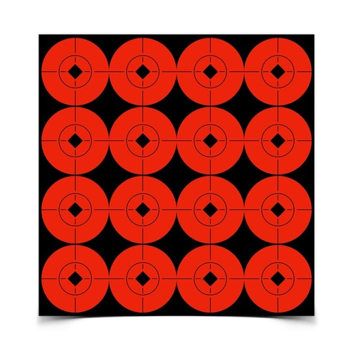 Birchwood Casey Target Spots Reactive Paper Target - Orange, 1.5 Inch, 160 Targets #33904