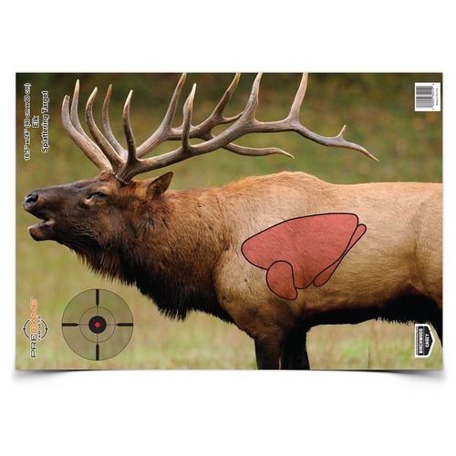 Birchwood Casey Pregame Targets Elk - 16.5 X 24 Inch 3 Sheets #bc-35404