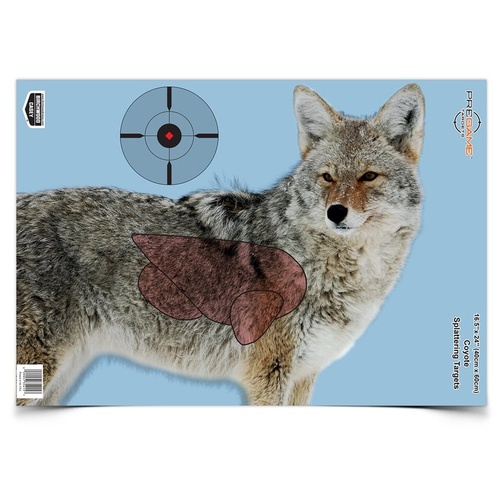 Birchwood Casey Dirty Bird Pregame Animal Targets - Coyote 16.5x24 Inch 3 Sheets #bc-35405