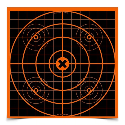 Birchwood Casey Big Burst Bbsi 12 Inch Sight-In Target - Pack Of 3 #bc-36213
