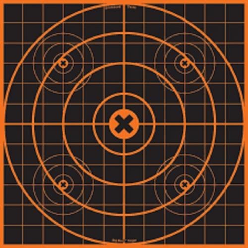 Birchwood Casey Bigburst 12 Inch Sight In Shooting Targets - 25 Sheets #36225