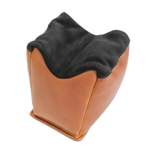 Birchwood Casey Leather Firearm Shooting Rest - 4 X 6 X 6 Inch #bc-48221