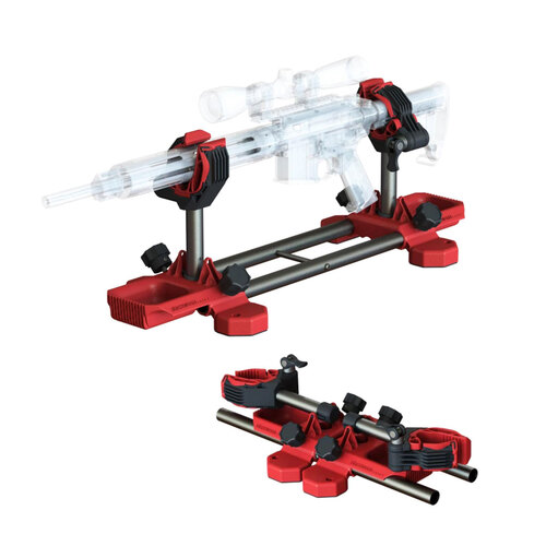 Birchwood Casey Adjustable Fordable Securelock Gun Pistol Vise - Red W Storage Tray #bc-Slgv