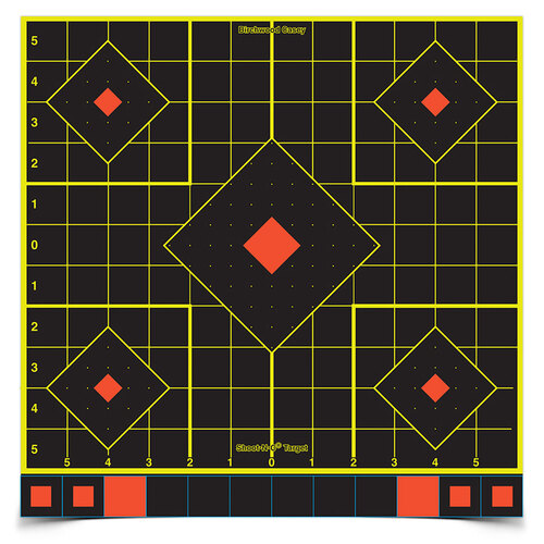 Birchwood Casey Shoot N C 12 Inch Sight-In Self-Adhesive Target - 50 Targets 600 Pasters #bc-34250