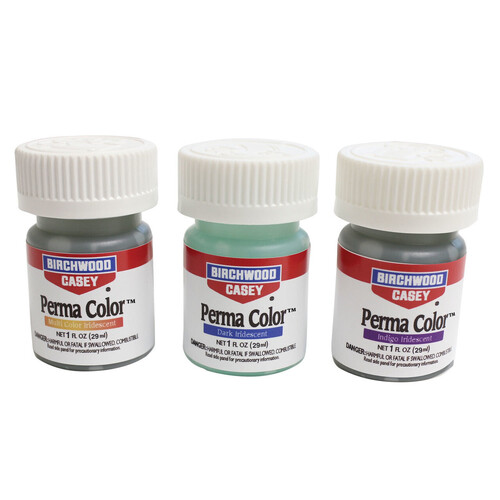 Birchwood Casey Perma Coloring Finishing Kit Color Case Hardening - 29ml Indigo Dark Multi Color Iridescent #bc-13903