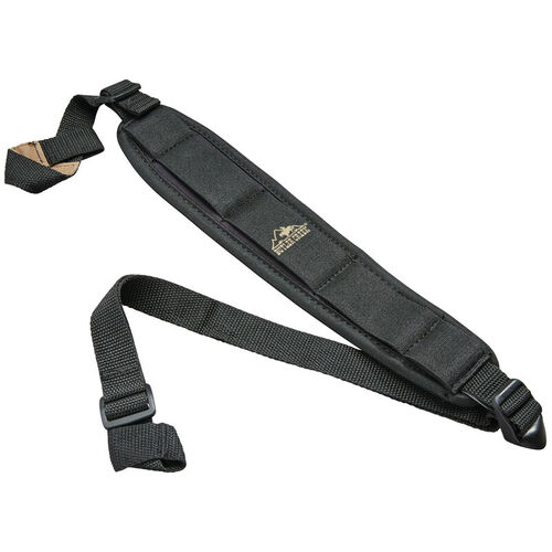 Butler Creek Comfort Stretch Shotgun Sling Includes Shell Holders Non Slip Grippers - Black #bc80023