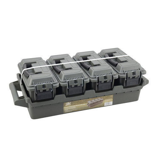 Buffalo River 4-box .30 Cal Ammo Box Crate - Od Green #br10687