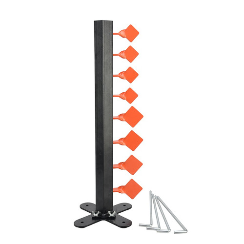 Buffalo River Rimfire Ar500 Steel Dueling Target Tree - Black & Pink #Br10879