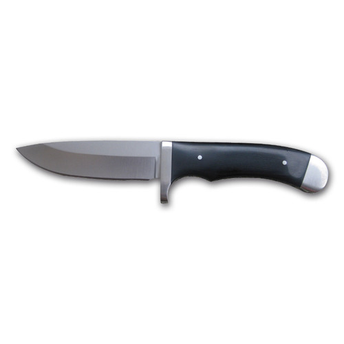 Buffalo River Hunterfixed Blade Black Wood Knife - 420 Stainless Steel #Br85bw