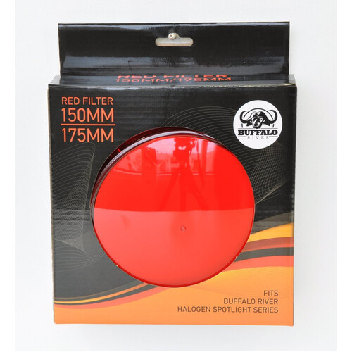 Buffalo River Spotlght Red Cover - 150 Mm #Brl150red