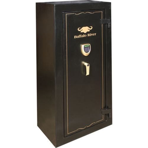 Buffalo River Gold Safe 22 Gun Safe Removable Shelves Ammo Locker - 1500x719x570cm #Brs9330