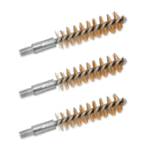 Boretech Benchmark Phosphor Bronze Brass Pistol Bore Brush - 357/38/9mm 3pk #Btbp-38-003