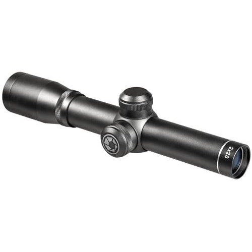 Barska Compact Contour 1 Inch Tube Rifle Scope - 2X20Mm 30/30 Reticle #ac12178