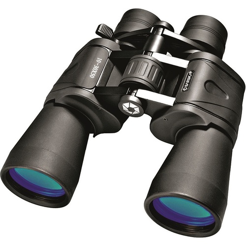 Barska 10-30x50mm Gladiator Zoom Binoculars - Rubber Armoring Ruby #82522