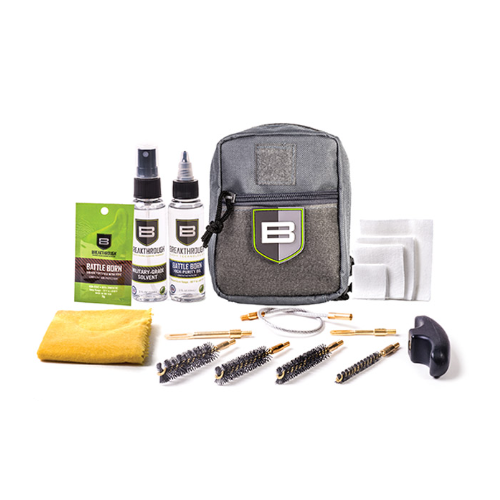 Breakthrough Quick Weapon Improved Cleaning Kit Pistol - Grey #Btqwicpgry