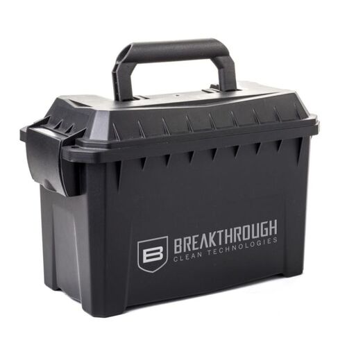 Breakthrough Clean Technologies Ammo Can - 9.75"l X 4.75"w X 6"h, Black #btammocan