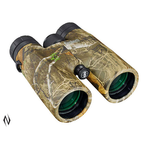 Bushnell Powerview 10X42 Roof Oversized Binocular - Real Tree Camo #bu141042Rb