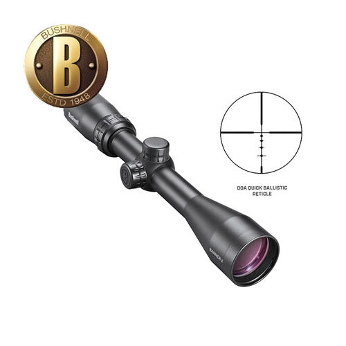 Bushnell Banner2 3-9X50 Bdc Rifle Scope - W Doaqbr + Rings #burb3950Bs11
