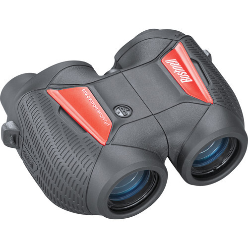 Bushnell 8x25 Porro Prisms Spectator Sport Black Binoculars - Waterproof #bs1825