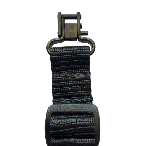 Boonie Packer Packer Strap Military Style Gun Sling - With Black Swivels #gm-bk