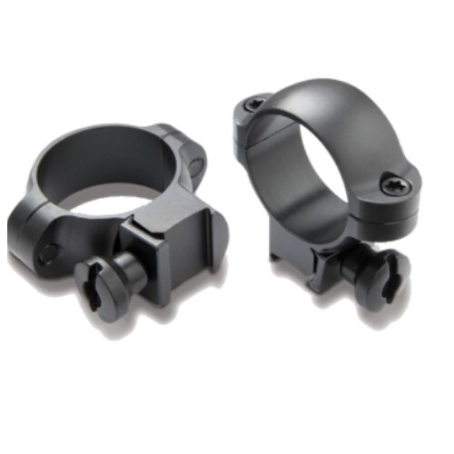 Burris Rimfire And Airgun Rifle Scope Rings 1 Inch - Gloss Aluminum Medium #Bm420072