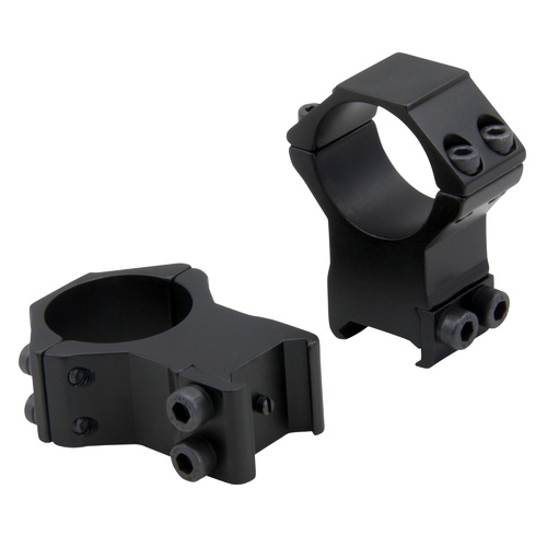 Ccop Aluminium Ring Set - 1-Pair High Profile 30Mm Tube 20Mm Weaver Rail #ar-3002Wh