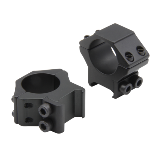 Ccop Aluminium Ring Set - 1-Pair Low Profile 1" Tube 20Mm Weaver Rail #ar-1002Wl