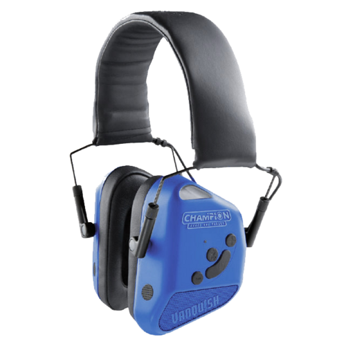 Champion Vanquish Pro Electronic 24Db Bt Ear Muffs - Blue #ch40981