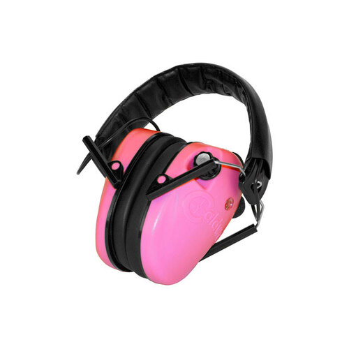 Caldwell E Max Low Profile Stereo Sound Electronic Ear Muffs - Pink #Cald-elpp