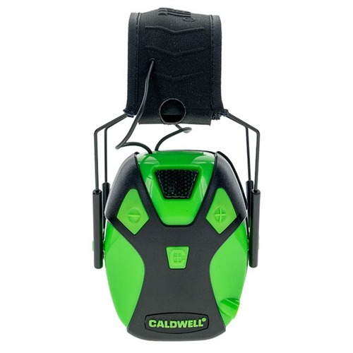 Caldwell Emax Pro Youth Folding Electronic Ear Muffs - Neon Green #Cald-yeng