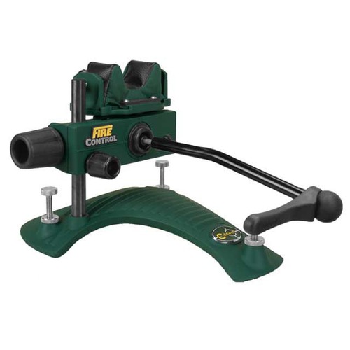 Caldwell Fire Control Front Rest Iron Base Filled Front Bag - Green #Cald-fcrh