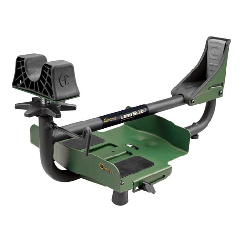 Caldwell Lead Sled 3 Adjustable Shooting Rest Skeletonized Front - Green #Cald-ls3