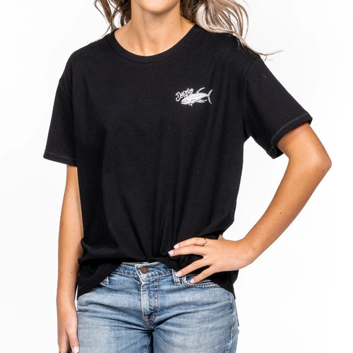 Desolve Ahi Tee Womens Oversize Fit Blake Gordon Xdesolve Artwork - Black #dsv124348 [18]