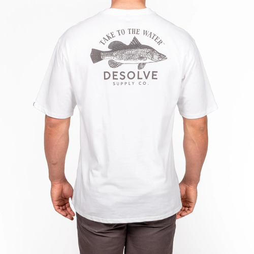 Desolve Barramundi Tee Recycled Cotton Blend - White #dsv124589 [xl]