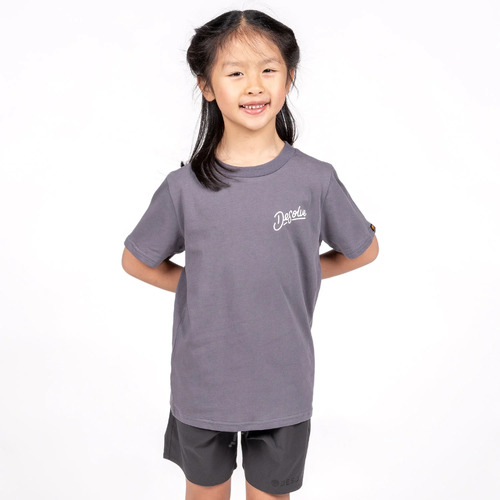 Desolve Hammer Tee Kids Recycled Cotton Blend Standard Fit - Ash #dsv124784 [12]