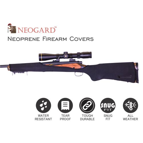 Eagleye Durable Neogard Rifle Protector Cover - Black S-M #neorc B