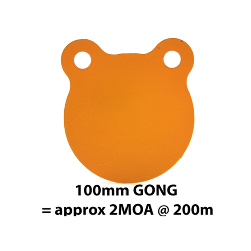 Eagleye Glowshot 100mm Bis500 Steel Shooting Target Gongs -  #gs100
