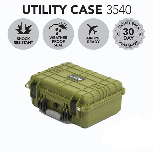 Hd Series Utility Camera Drone Hard Case - Olive Drab 3540