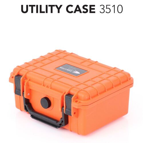 Evolution Gear Hd Series Utility Orange Hard Case - For Sensitive Equipment #3510_Hvo