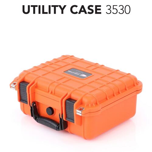 Evolution Gear Hd Series Utility Camera & Drone Hard Case - Hi Vis Orange #3530_Hvo