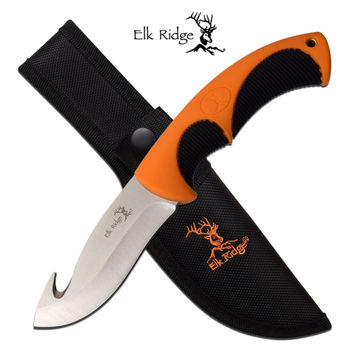 Elk Ridge Hunting Gutting Knife - Gut Hook Blade #er-200-02G