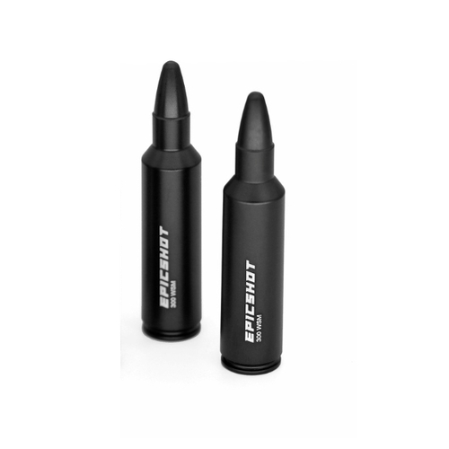Epicshot Premium Metal Snap Caps - 300 Wsm 2pk Black #es119113
