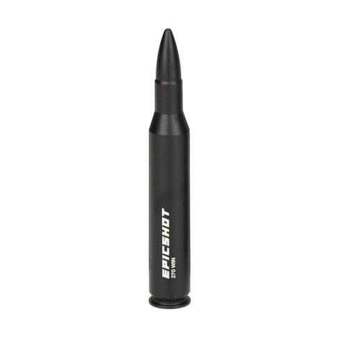 Epicshot Premium Metal Snap Caps - 270 Win Single Black #es119109