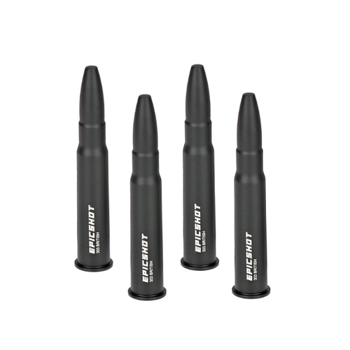 Epicshot Premium Metal Snap Caps - 303 British 4pk Black #es119114