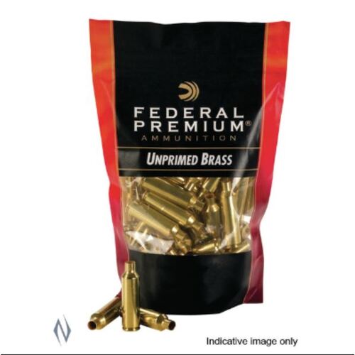 Federal Premium Unprimed Brass Case 6.5 Creedmoor - 50 Pack #fup65C