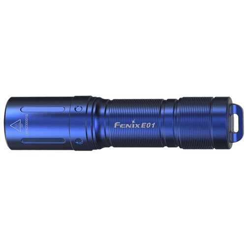 Fenix 100 Lumen Cree Xp-g2 S3 Mini Led Torch - Blue 35m Throw #e01 V2.0 Blue